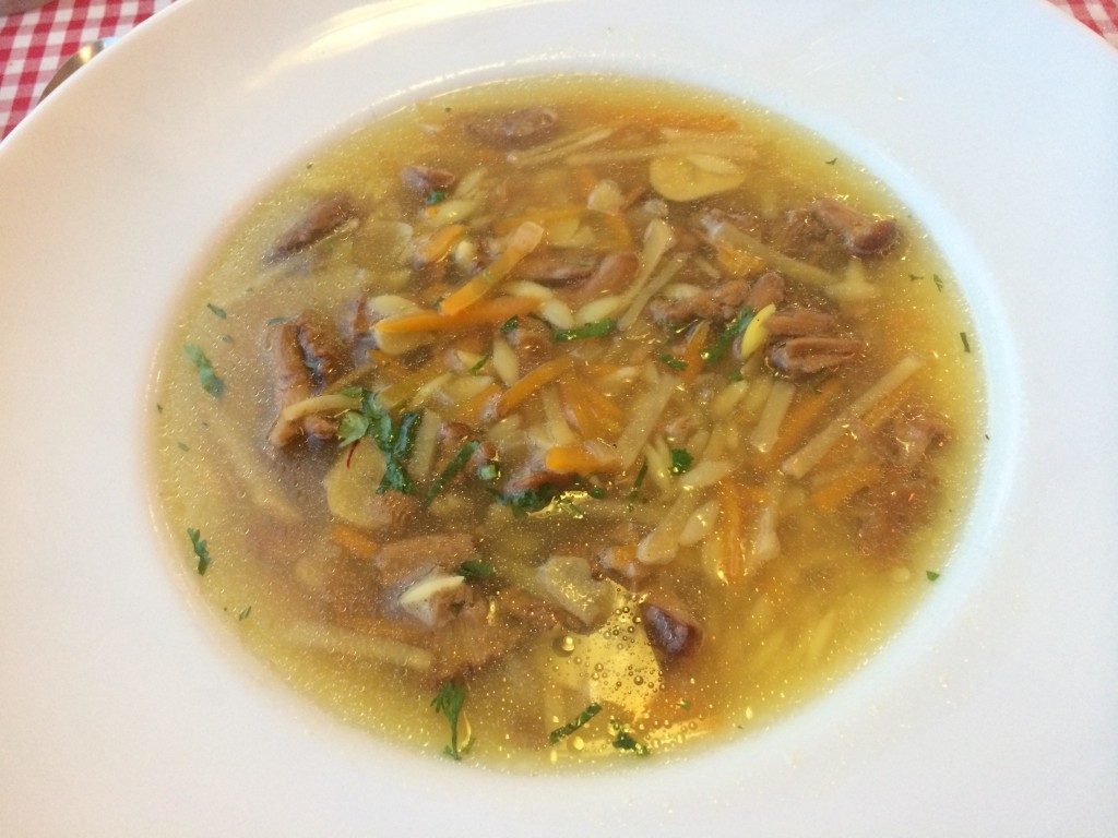 chantrelle soup