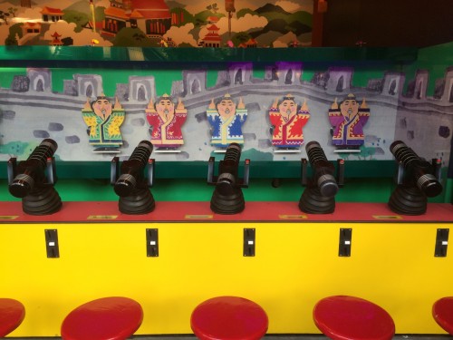 Shoot the chinese man game at Tivoli Gardens