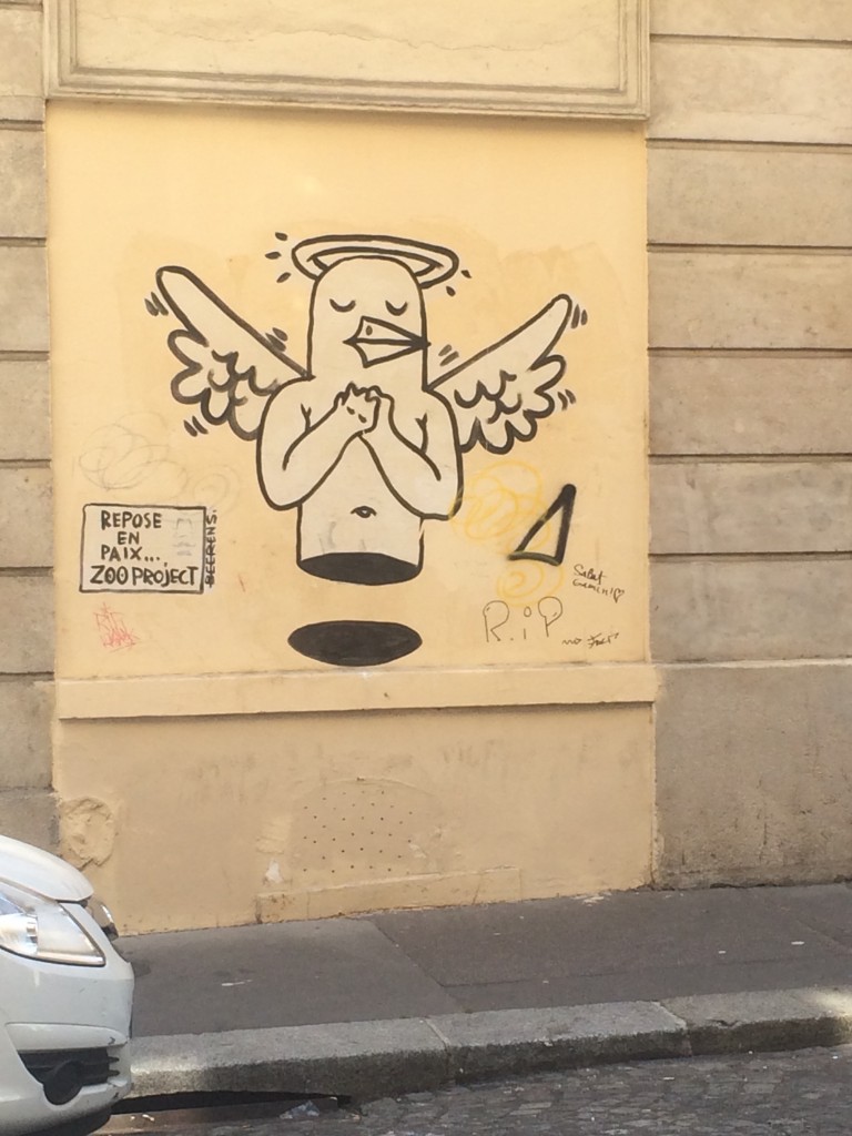 Paris Street Art Bird