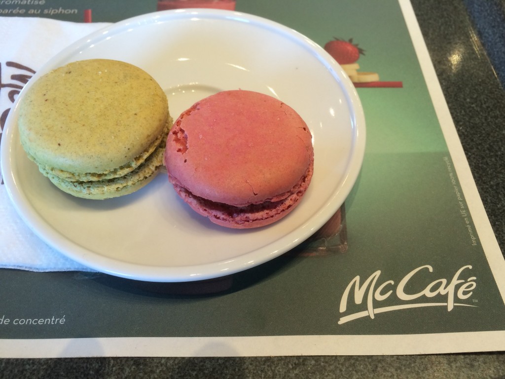 Two Macarons from McDonalds
