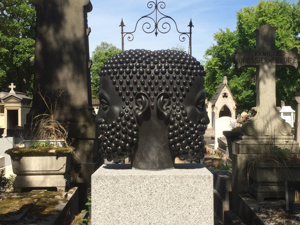 two headed gravestone