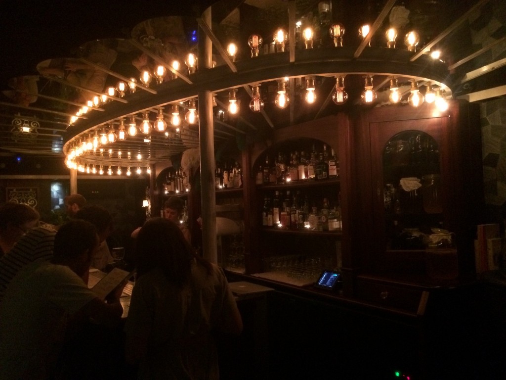 Lulu White Bar Interior