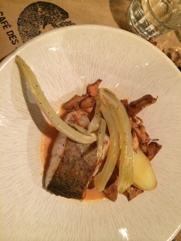 This fish and fennel dish was the winner of the night
