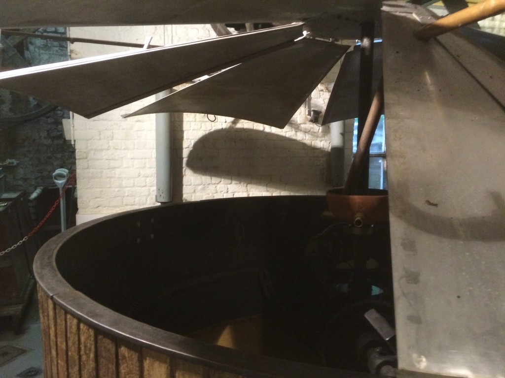 mash tun at Cantillon brewery