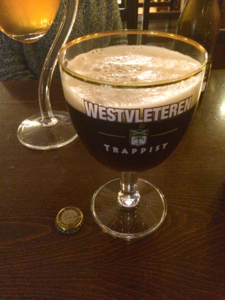 Glass of westvleteren 12