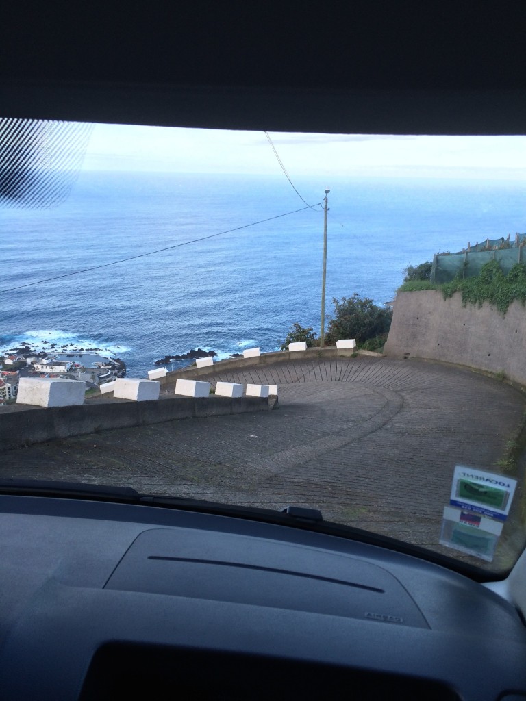 Can't really capture just how incredibly steep some of these roads were.