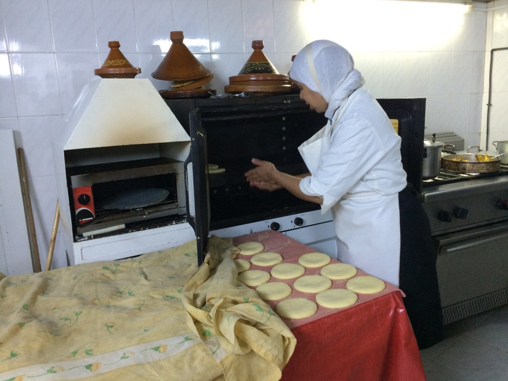 Breads were also being prepared while we were in the kitchen